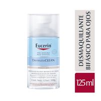 Eucerin Dermatoclean Desmaquillante Bifasico De Ojos 125 ml