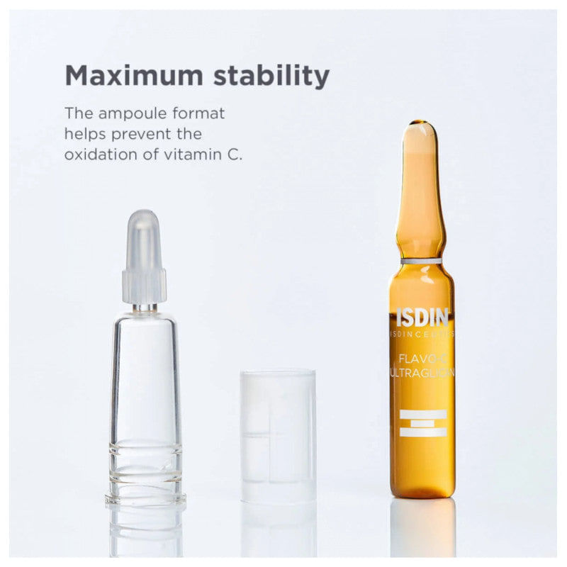 Isdin-Flavo-C-Ultraglican-Serum-Antioxidante-De-Dia-30-Ampollas-2-ml---3
