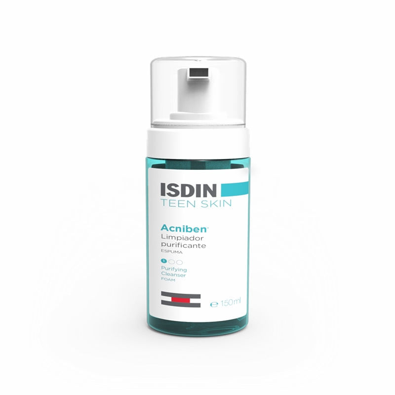Isdin-Limpiador-Purificante-Acniben-Espuma-150-ml---1