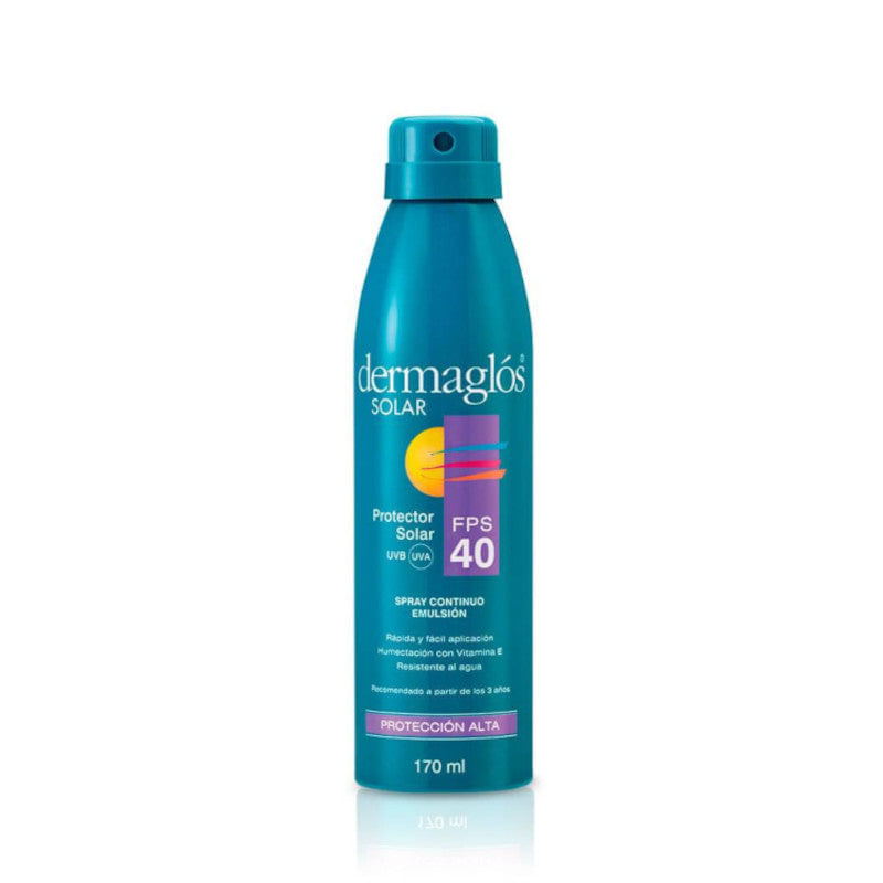 Dermaglos-Protector-Solar-Spray-Continuo-Emulsion-FPS-40-170-ml---1