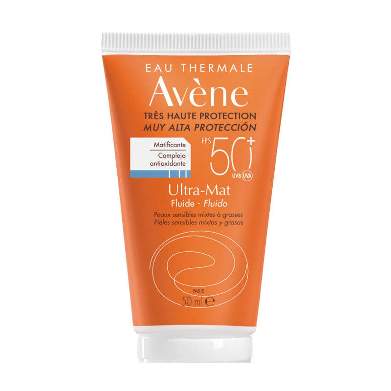Avene-Protector-Solar-Ultra-Mat-Fluido-SPF-50-50-ml---Avene-Agua-Termal--DE-REGALO----3