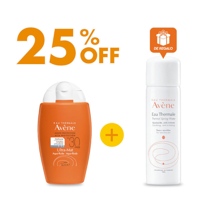 Avene-Protector-Solar-Ultra-Mat-Fluido-SPF-30-50-ml---1-Avene-Agua-Termal--DE-REGALO----1
