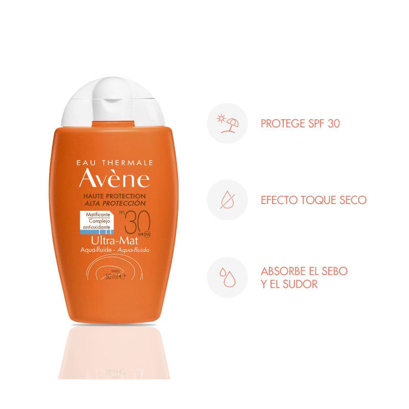 Avene-Protector-Solar-Ultra-Mat-Fluido-SPF-30-50-ml---1-Avene-Agua-Termal--DE-REGALO----4