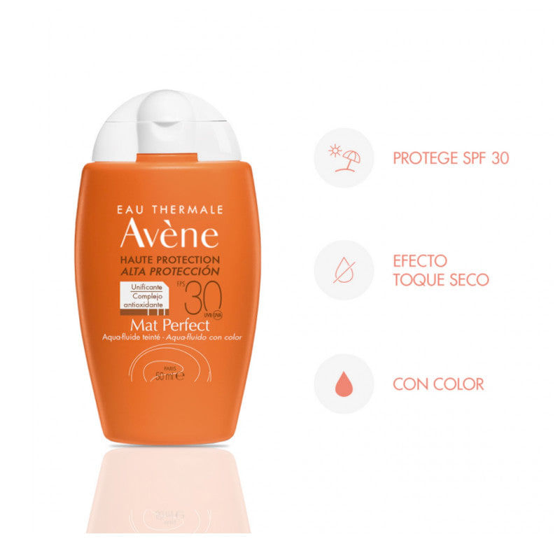 Avene-Protector-Solar-Mat-Perfect-Fluido-Color-SPF-30-50-ml---Avene-Agua-Termal--DE-REGALO----4