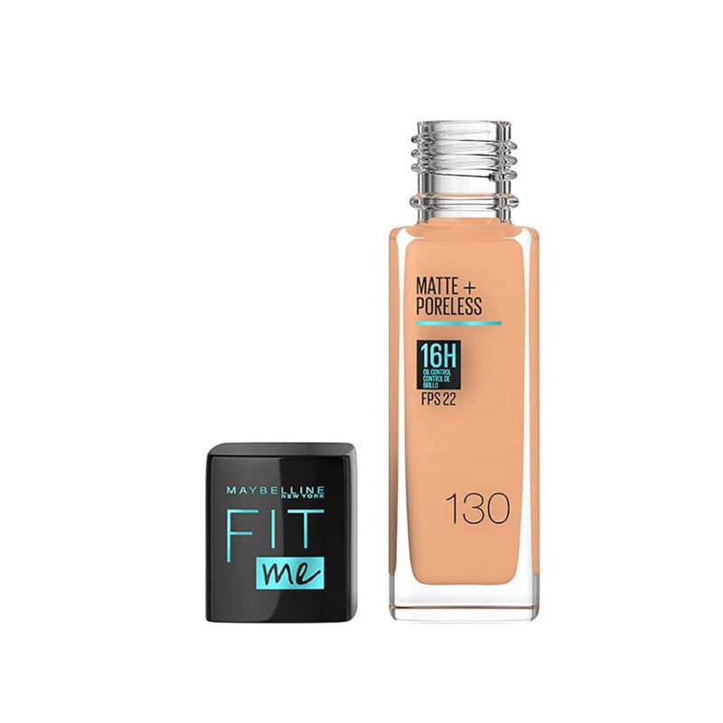 Maybelline-Base-De-Maquillaje-FIT-Me-Matte---Poreless-Foundation-FPS-22-130-Buff-Beige-30-ml---2