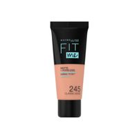Maybelline Base De Maquillaje Fluida FIT Me 245 Classic Beige 30 ml