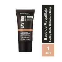 Rimmel Base De Maquillaje Lasting Matte 400 Natural Beige 30 ml