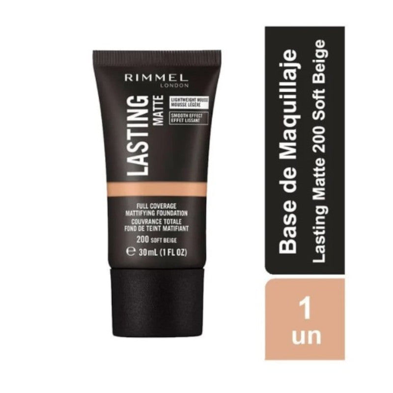 Rimmel-Base-De-Maquillaje-Lasting-Matte-200-Soft-Beige-30-ml---1