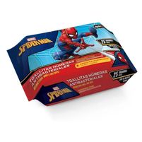 Spiderman Toallitas Humedas Antibacteriales Para Manos 25 Unidades