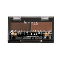 Rimmel Polvo Compacto Cejas Brow This Way 003 Dark Brown 1,3 gr