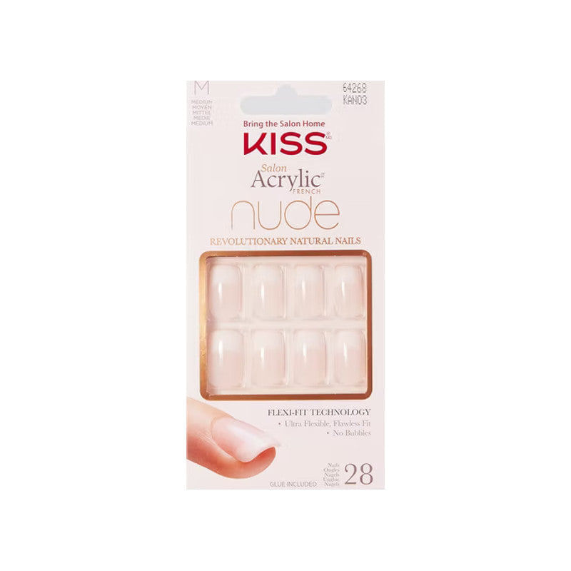 Kiss-Salon-Acrylic-Nude-French-Nude-Medium-28-Nails---1