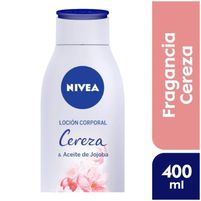 Nivea Loción Corporal Cereza & Aceite De Jojoba 400 ml