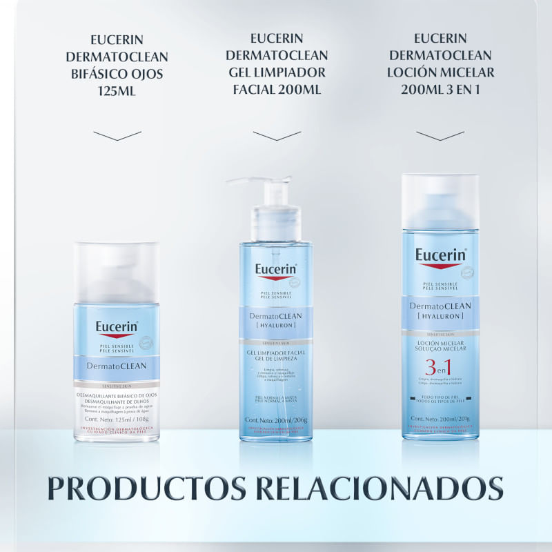 dermatoclean leche limpiadora eucerin