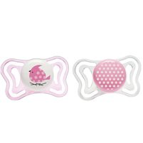 Chicco 2 Chupetes Physio Forma Light Diseños 2-6 m