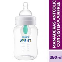 Avent Mamadera Anti Colic Con Sistema AirFree 1m+ 260 ml
