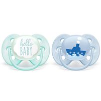 Avent 2 Chupetes Ultra Soft 0-6 m