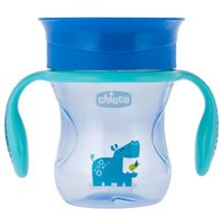 Chicco Vaso Perfect Cup 12m+ Azul Y Celeste 200 ml
