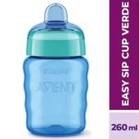 Avent Vaso Con Boquilla 9m+ Celeste Y Verde 260 ml