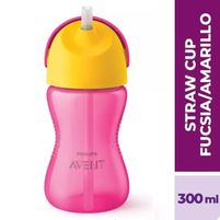 Avent Vaso Antiderrame Con Sorbete 12m+ Rosa Y Amarillo 200 ml