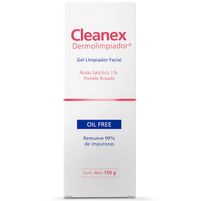 Cleanex Gel Limpiador Facial Dermolimpiador 150 g