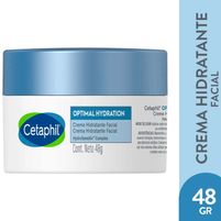 Cetaphil Crema Hidratante Facial Piel Seca Y Sensible Optimal Hidration 48 g
