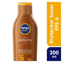 Nivea Sun Intense & Bronze FPS 6 200 ml