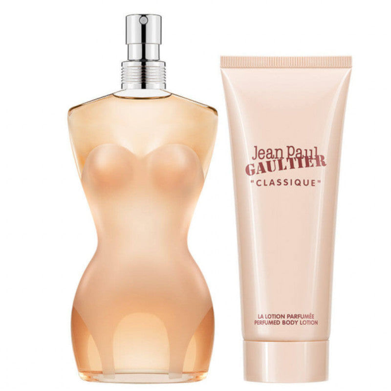 Jean Paul Gaultier Classique Edt 100 Ml 1 Body Lotion 75 Ml Promocion Set Farmacias 0394