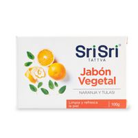 Sri Sri Jabon Vegetal Naranja Y Tulasi 100 g