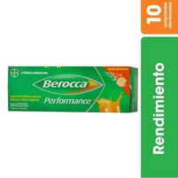 Berocca Suplemento Dietario Efervescentes 10 comprimidos