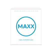 Maxx Preservativos Con Espermicida 3 Unidades