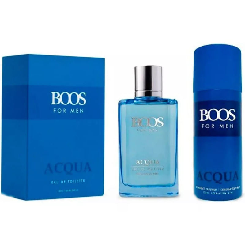 Boos For Men Acqua EDT 100 ml 1 Desodorante 150 ml PROMO SET