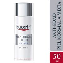 Eucerin Hyaluron-Filler +3x Effect Fluido Facial De Día FPS 15 Piel Normal A Mixta 50 ml