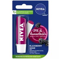 Nivea Protector Labial Labello Humectante Blackberry Shine 4,8 g
