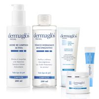 Combo Dermaglos Rutina Facial Piel Normal a Seca
