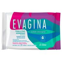 Evagina Toallitas Húmedas 20 u.