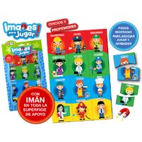 Kreker Juego Didactico Imanes Oficios Y Profesiones 24 Unidades