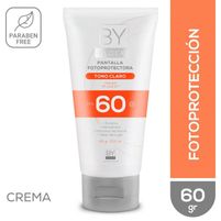 By Derm Pantalla Fotoprotectora Tono Claro FPS 60 60 g