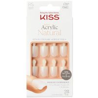 KISS SA Natural Glue-On Nails - Brief Encounter