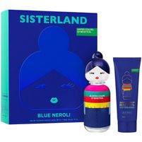 Benetton Sisterland Blue Neroli EDT 80 ml + 1 Body Lotion 75 ml! DE REGALO!
