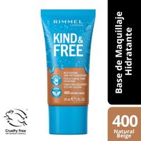 Rimmel Base De Maquillaje Kind & Free 400 Natural Beige 30 ml