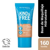 Rimmel Base De Maquillaje Kind y Free 160 Vainilla 30 ml