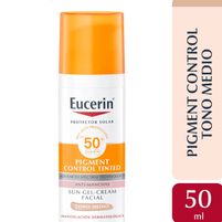 Eucerin Protector Solar Pigment Control Tinted Tono Medio 50+ 50 ml