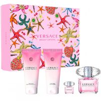 Versace Bright Crystal EDT 90 ml + 1 Shower Gel 100 ml + 1 Body Lotion + 1 Mini Talla 5 ml ! DE REGALO!