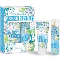 Wanama Fresh Spirit Body Splash 100 ml + 1 Body Lotion 100 ml!