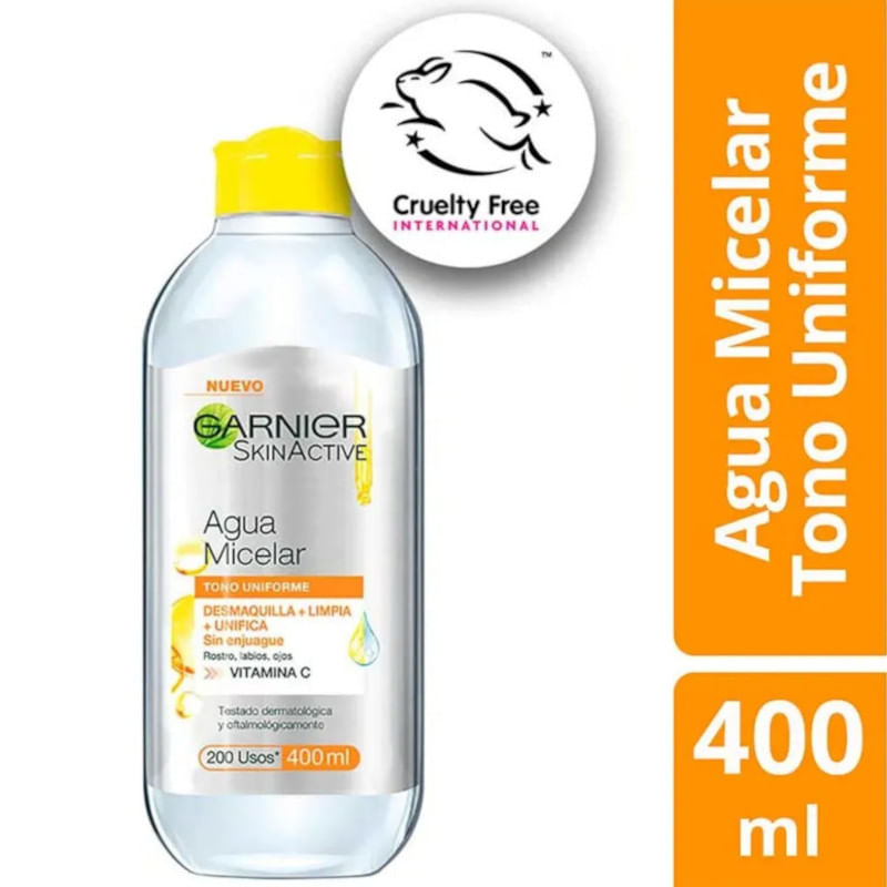 Garnier Skin Active Agua Micelar Vitamina C 400 ml