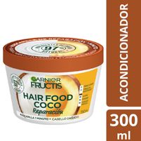 Fructis Mascarilla 1 Minuto Cabello Dañado Hair Food Coco Reparacion 350 ml