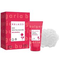 Relazzi Box Revitalizacion Bulgaria Jabon Liquido 150 ml + 1 Esponja De Baño!