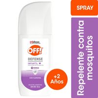 Off! Spray Repelente De Insectos Defense Infantil Con Icaridina 100 ml