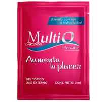 Multi O Pleasure Gel Lubricante Intimo (3 sobres x 3ml)