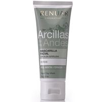 Renuar Mascarilla Facial Piel Mixta/Grasa Acilla De Los Andes Verde 70 g
